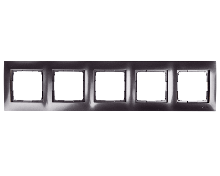 Simon54 Ramka na 5-moduły DR5/48 antracyt zdjęcie 1