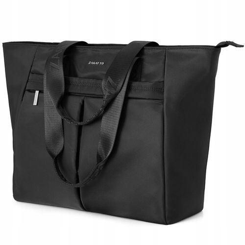 Torebka damska shopper pojemna do szkoły pracy shopperka na ramię na Arena.pl