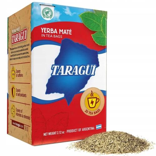 Yerba Mate Taragui Elaborada w Saszetkach Ekspresowych Cocido 60 g na Arena.pl