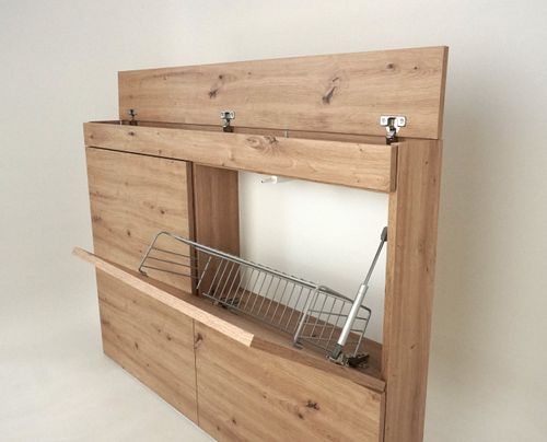 Szafka na buty Arles na dotyk szer 130 cm WYBÓR KOLORU na Arena.pl