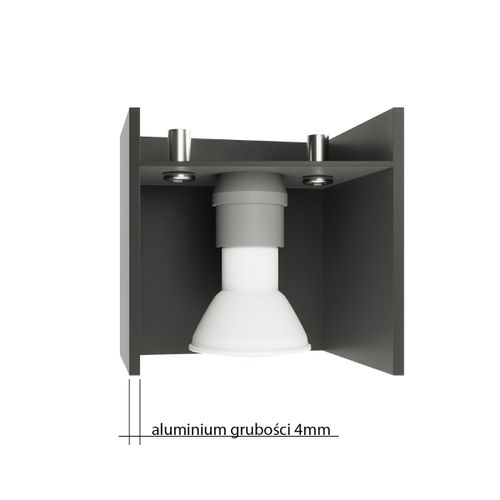 Lampa wisząca QUAD 1 czarny na Arena.pl