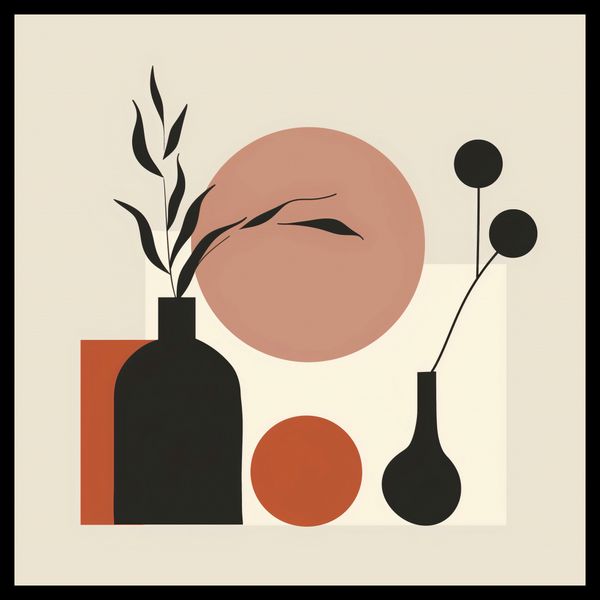 Plakat 60x60cm Stół Roślin zdjęcie 2