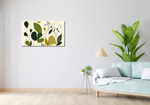 Obraz 90x50cm Świeżość Liści na Arena.pl