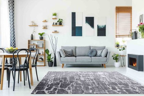 RUG/LU/TREX/BRICK/DARKGREY/140x190 na Arena.pl