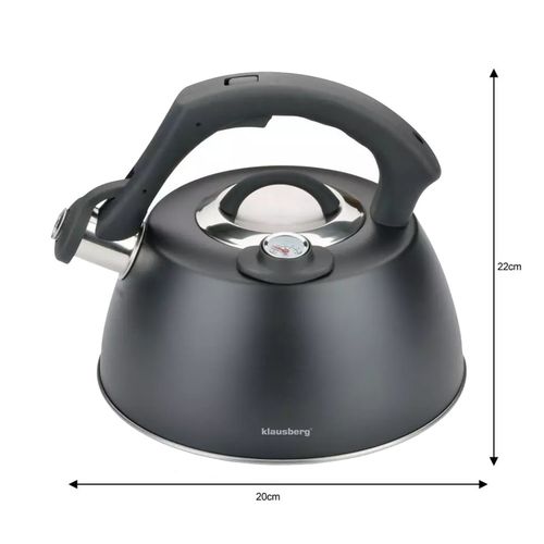 czajnik stalowy z termometrem 3l klausberg kb-7371 na Arena.pl