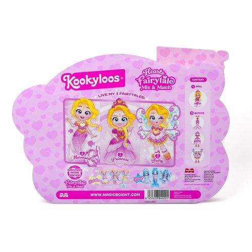 Kookyloos Fairytale Mix and Match Hearts; one size na Arena.pl