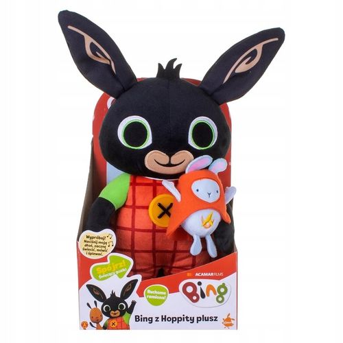 Maskotka Bing Golden Bear Bing i Króliś Tuliś mówiacy plusz 36 cm na Arena.pl
