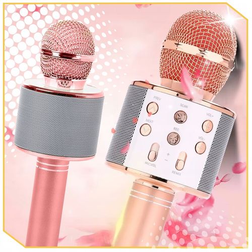 MIKROFON DLA DZIECI mikrofon KARAOKE mikrofon bezprzewodowy Z GŁOŚNIKIEM na Arena.pl