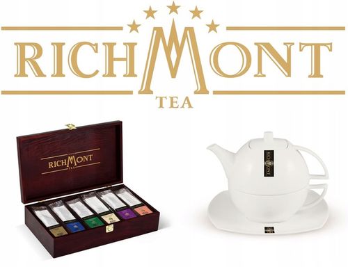 Herbata RICHMONT Earl Grey Blue 12 saszetek w oryginalnym kartoniku na Arena.pl
