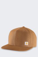 CARHARTT czapka z daszkiem Force Duck Flat Brim Cap brązowa full cap