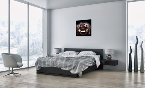 Obraz Na Płótnie - Samochód Retro - 60X60 Cm - Ac60X60-2422 na Arena.pl