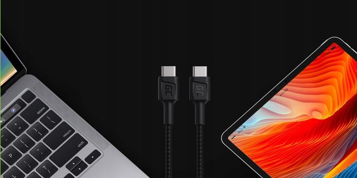2x Kabel USB-C TypC 2m GC PowerStream szybkie ładowanie PowerDelivery (60W) zdjęcie 7