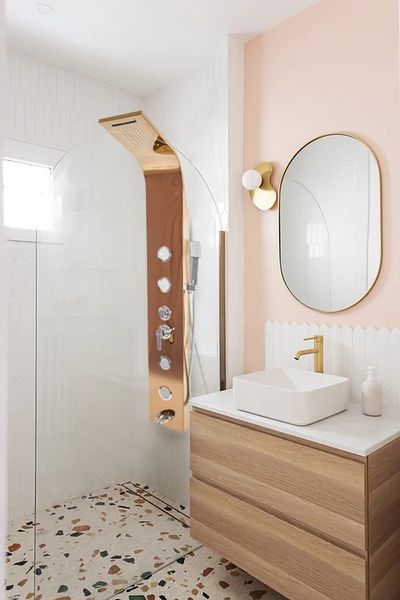 Bateria panel prysznicowy ROSE GOLD zdjęcie 8