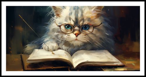 Plakat 91,3x44,5cm Ucz Się Ucz na Arena.pl