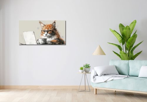 Obraz 100x50cm Nie przed Kawusią na Arena.pl