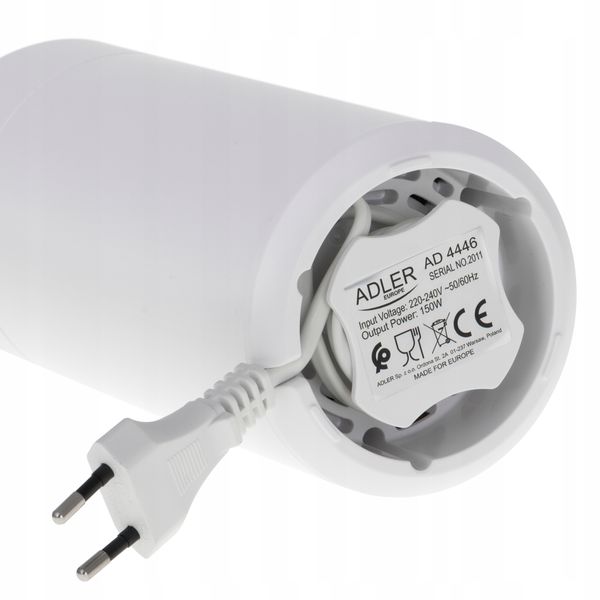 AD 4446 white silver Młynek do kawy zdjęcie 3