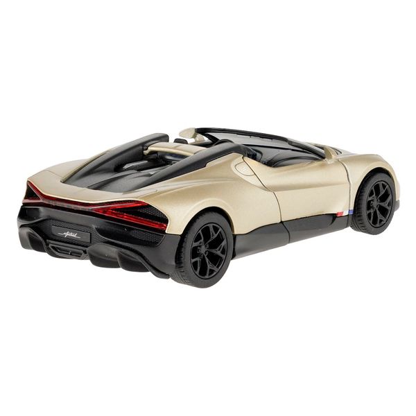 Model 1:36, Bugatti Mistral, złoty zdjęcie 3