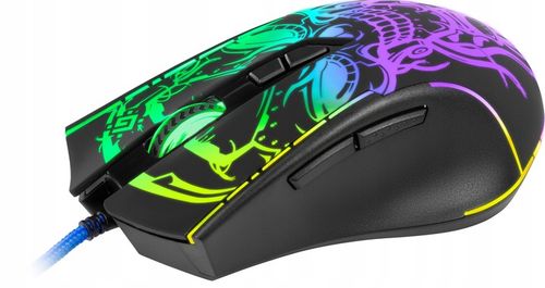 Myszka przewodowa Defender Myszka Dla Graczy GM-928 Mysz Gamingowa na Arena.pl