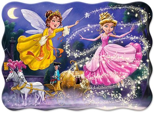 Puzzle 30 el. cinderella na Arena.pl