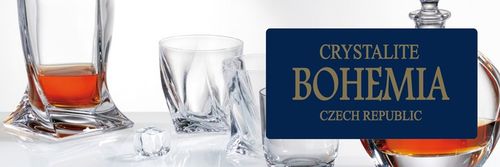 BOHEMIA QUADRO SZKLANKI DO WHISKY 340 ML 6 EL na Arena.pl