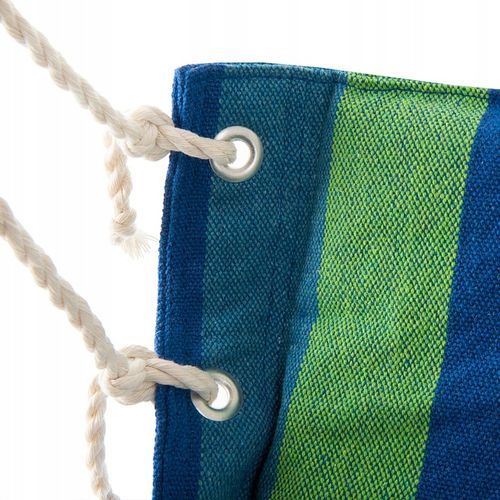 DUŻY FOTEL WISZĄCY HAMAK BRAZYLIJSKI HUŚTAWKA DO DOMU OGRODU + PODŁOKIETNIK na Arena.pl