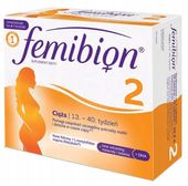 Femibion 2 Ciąża Kwas Foliowy 28 tab. + 28 kaps