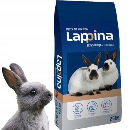 LAPPINA II Extra KARMA PASZA DLA KRÓLIKÓW TUCZ Nutrena 25kg na Arena.pl