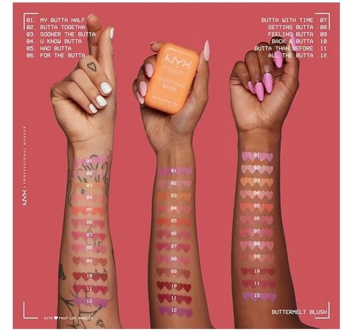 NYX BUTTERMELT BLUSH RÓŻ DO POLICZKÓW 02 BUTTA TOGETHER 5G na Arena.pl