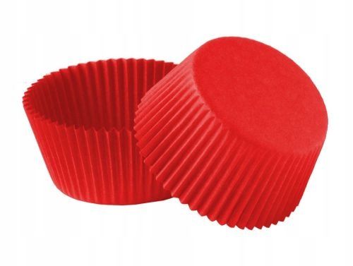 FOREMKI PAPILOTKI 50x30 mm czerwone 100 szt na Arena.pl