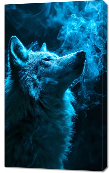 Obraz 60x100cm Oddech Wilka zdjęcie 1