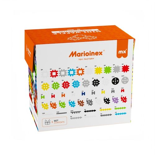 Klocki Marioinex Mini Waffle Konstruktor 300 elementów + 50 na Arena.pl