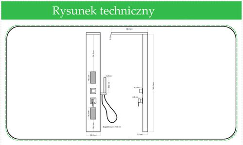 Panel Natryskowy 9750 Satyna na Arena.pl