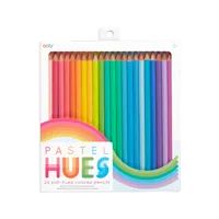 Kredki Ołówkowe, Pastelowe, Pastel Hues, 24 kolory