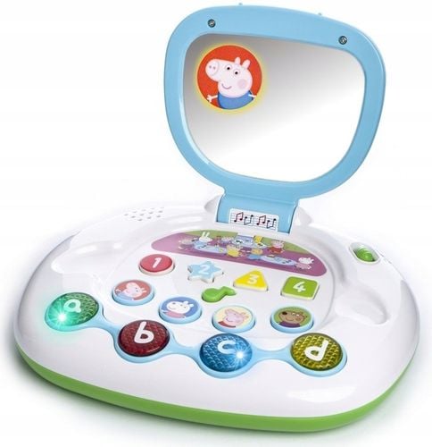 LAPTOP EDUKACYJNY DLA DZIECI po polsku INTERAKTYWNY KOMPUTER ŚWINKA PEPPA na Arena.pl