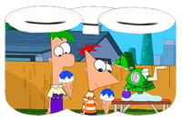 Skarbonka Fineasz i Ferb