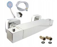 CUBE BATERIA TERMOSTATYCZNA PRYSZNICOWA MOSIĄDZ