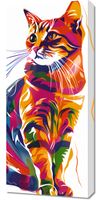 Obraz 40x90cm Nasycony Kot