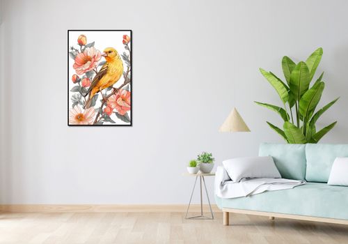 Plakat 61x91,5cm Wiosenny Śpiewaczek na Arena.pl