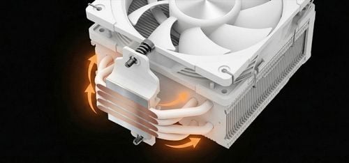 Chłodzenie procesora Modecom Volcano 0C T720 białe na Arena.pl
