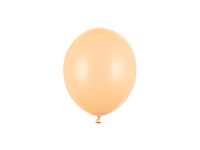 Balony pastelowe pomarańczowe jasne brzoskwiniowe strong, 12 cm 3 szt.