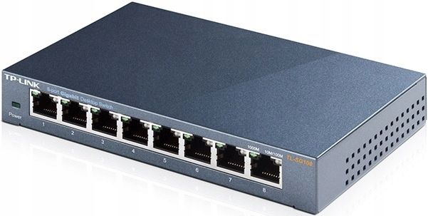Switch TP-LINK TL-SG108 8xLAN zdjęcie 5