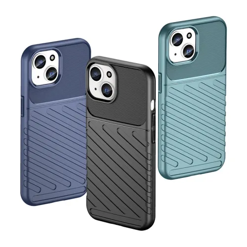 pancerne etui thunder case do iphone 15 - niebieskie na Arena.pl