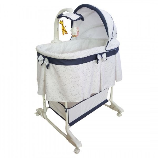 Milly Mally Kołyska z pilotem Simple Gray zdjęcie 2