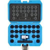 Zestaw narzędzi do wypinania, zabezpieczenia śrub kół KS TOOLS BT691050