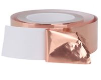 TAŚMA EKRANUJĄCA SAMOPRZYLEPNA Z FOLII MIEDZIANEJ PRZEWODZĄCYM 50MM X 25M