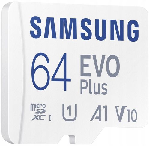 KARTA PAMIĘCI MicroSDXC 64 GB SAMSUNG EVO Plus na Arena.pl