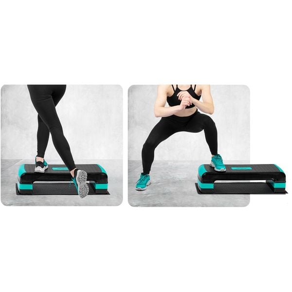 Step do ćwiczeń 3 stopnie NS-402 turkusowy zdjęcie 9