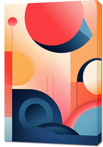 Obraz 60x90cm Geometryczne Marzenia zdjęcie 1