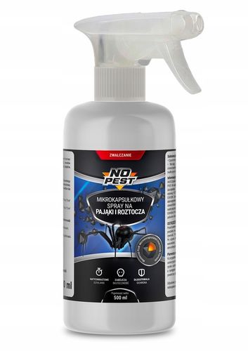 SPRAY OPRYSK PŁYN AEROZOL ŚRODEK NA PAJĄKI ROZTOCZA MIKROKAPSUŁKOWY NO PEST na Arena.pl