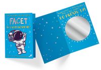 karnet najfajniejszy facet w kosmosie (lusterko) | DK-853